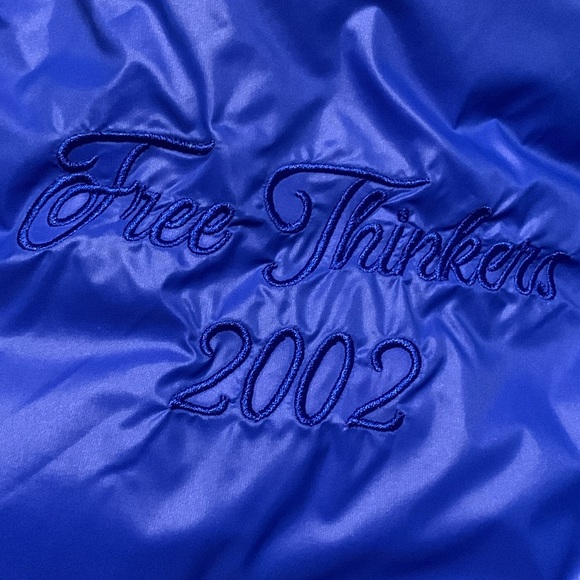 Hudson Blue Puffer Coat Sz M - Picture 5 of 15